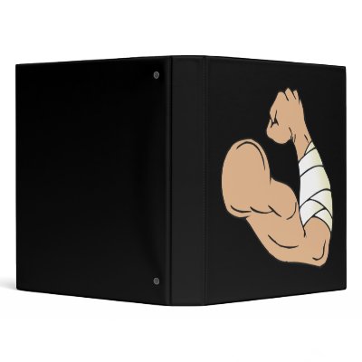 Bare Knuckle Brawler Vinyl Binder by Violentville