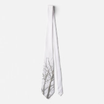 Bare Tree Tie by Madinagoodway Bare Tree Tie