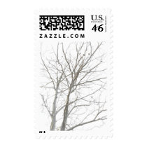 Bare Tree Vertical Stamp