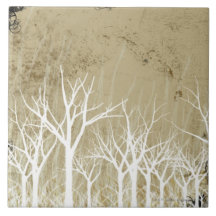 Bare Winter Trees Tile