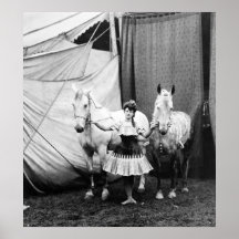 Bareback Girl: 1904 Poster
