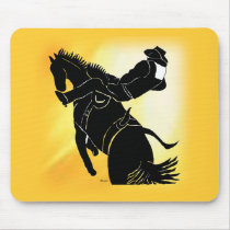 Bareback Ride 203 Mousepads