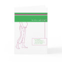 Barefoot and Pregnant cards by noellehudson Barefoot and Pregnant cards