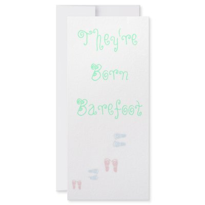 Barefoot Books Promotional Post Cards- Newborn Rack Cards by miobambino