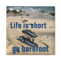 Barefoot Inspiration magnet by Rebecca_Reeder Barefoot Inspiration magnet