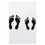 barefoot sleeping icon customized stationery