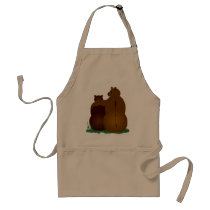 Barely Bears aprons by ellejai Barely Bears aprons