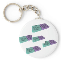 Barf  as Ba Barium and Rf Rutherfordium Keychain