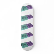 Barf  as Ba Barium and Rf Rutherfordium Skate Deck