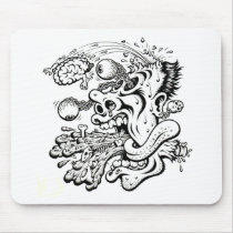 BARF BRAIN MOUSE PADS