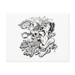BARF BRAIN POSTCARD