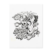 BARF BRAIN POSTCARDS