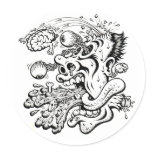 BARF BRAIN STICKER