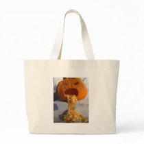 Barfing Pumpkin Bag