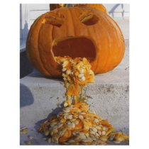 Barfing Pumpkin flyers
