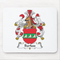 Barfuss Family Crest mousepads