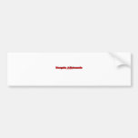Bargain Aficionado Bumper Stickers