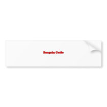 Bargain Cutie Bumper Sticker