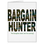 Bargain Hunter Greeting Card