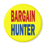 BARGAIN HUNTER REFRIGERATOR MAGNETS