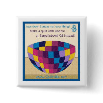 Bargello Bowl Pin buttons by ForestJane Bargello Bowl Pin buttons