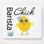 Barista Chick Mouse Pad