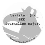 Barista Sticker