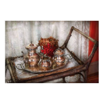 Barista - Tea Set - Morning tea Posters