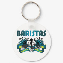 Baristas Gone Wild keychains by busybrain Baristas Gone Wild keychains