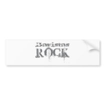 Baristas Rock bumper stickers by busybrain Baristas Rock bumper stickers