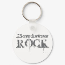 Baristas Rock keychains by busybrain Baristas Rock keychains