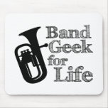 Baritone Band Geek Mouse Pad