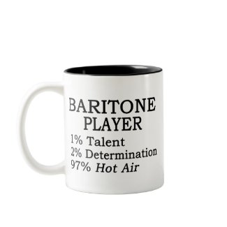 Baritone Player Hot Air mug