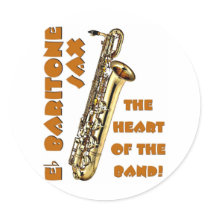 Baritone Sax stickers
