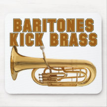 Baritones Kick Brass Mousepad