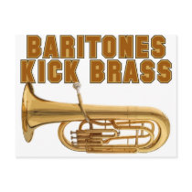 Baritones Kick Brass Post Cards