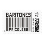 Baritones Priceless postage