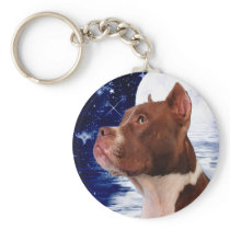 Bark at the moom key chains