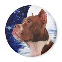 Bark at the moom magnet