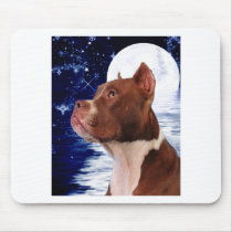 Bark at the moom mouse pads