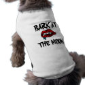 BARK AT THE MOON pet clothing by dog_shirts BARK AT THE MOON pet clothing
