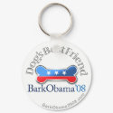 Bark Obama (Dog's Best Friend) keychain by BarkObama Bark Obama (Dog's Best Friend) keychain