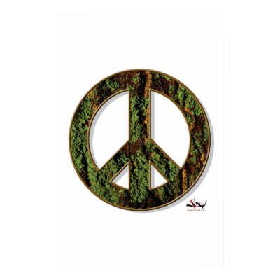 Bark Peace Poster by threesalamanders
