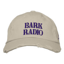 Bark Radio Hat-1 embroidered hats