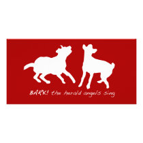BARK! The Herald Angels Sing photo cards