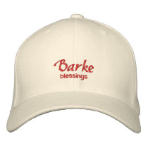 Barke Name Cap / Hat embroidered hats