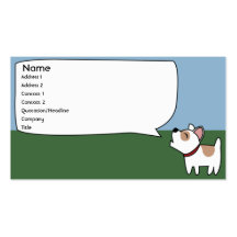 Barking Dog - Business Business Card Template