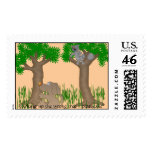 barking up the wrong tree stamps