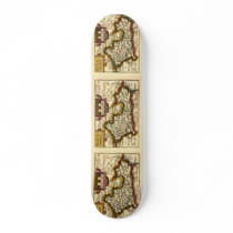 "Barkshire" Berkshire County Map, England skateboards