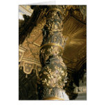 Barley sugar column from the Baldacchino Card